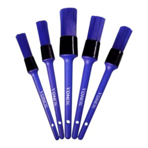 Kit De 5 Pinceis Para Detalhamento Externo Vonixx