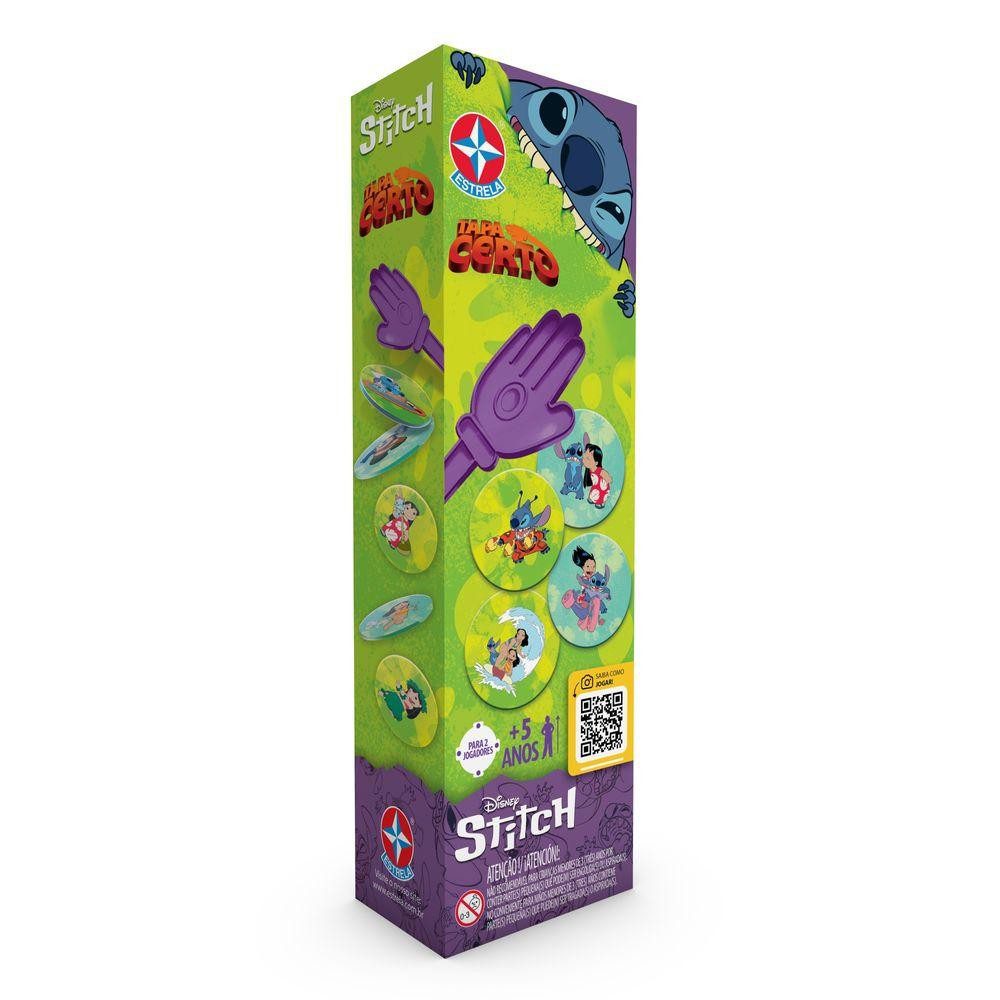 Jogo Tapa Certo Stitch - Estrela 1 Jogo Tapa Certo Stitch - Estrela