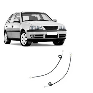 Par Cabo Fechadura Gol Valeo G2 G3 Porta Dianteira Ponta Em L 4 Portas