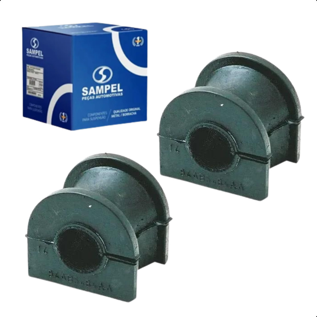 Par Bucha Da Barra Estabilizadora 14mm Ford Ka 1997 até 2007