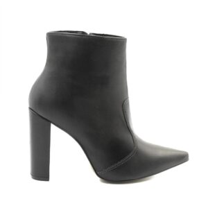 Bota Salto Bloco Alto Natasha Preto