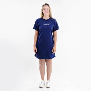 Vestido Colcci T-Shirt Dress Azul Escuro Feminino