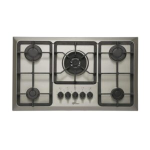 Cooktop 5 Bocas Fischer Inox Gás Mesa