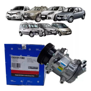 Compressor De Ar Sandero / Clio / Logan / Duster ORIGINAL DELPHI *