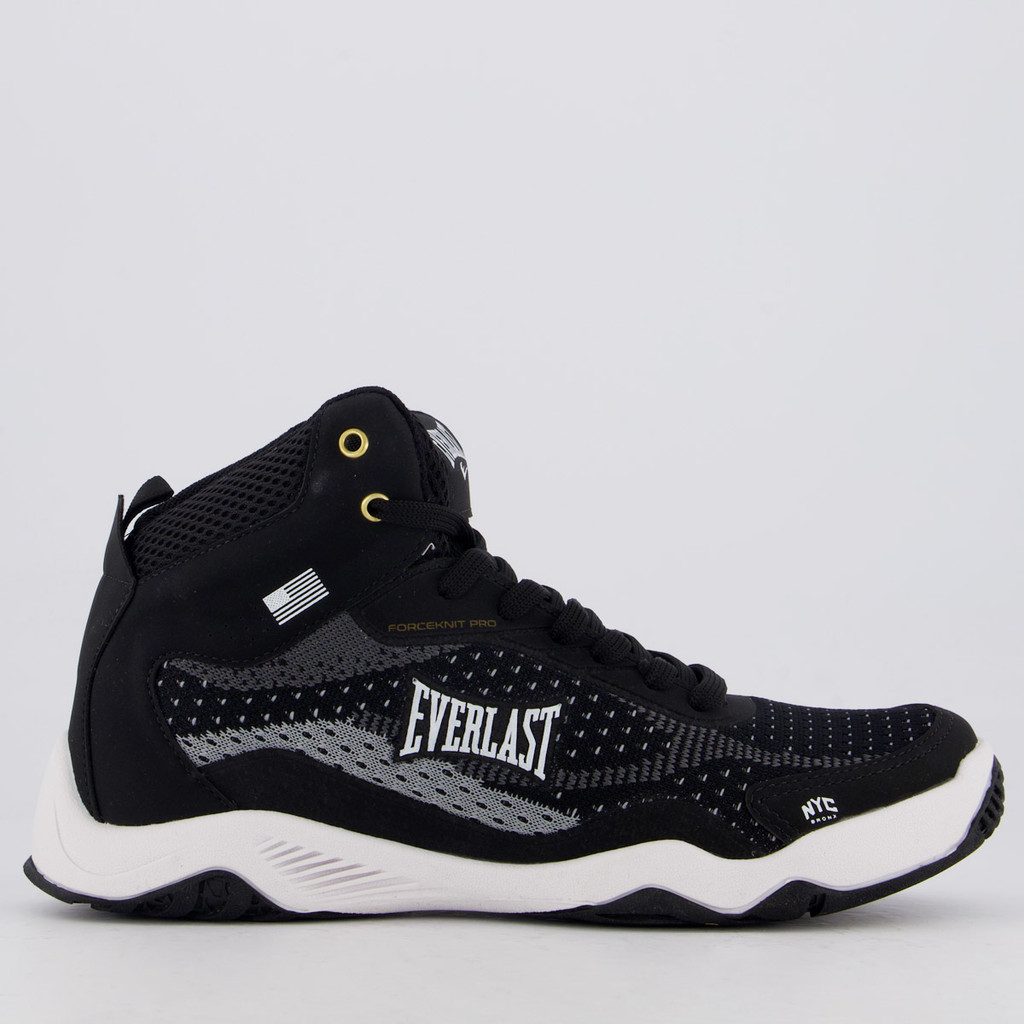 T?nis Everlast Forceknit Pro Preto 1 Tênis Everlast Forceknit Pro Preto