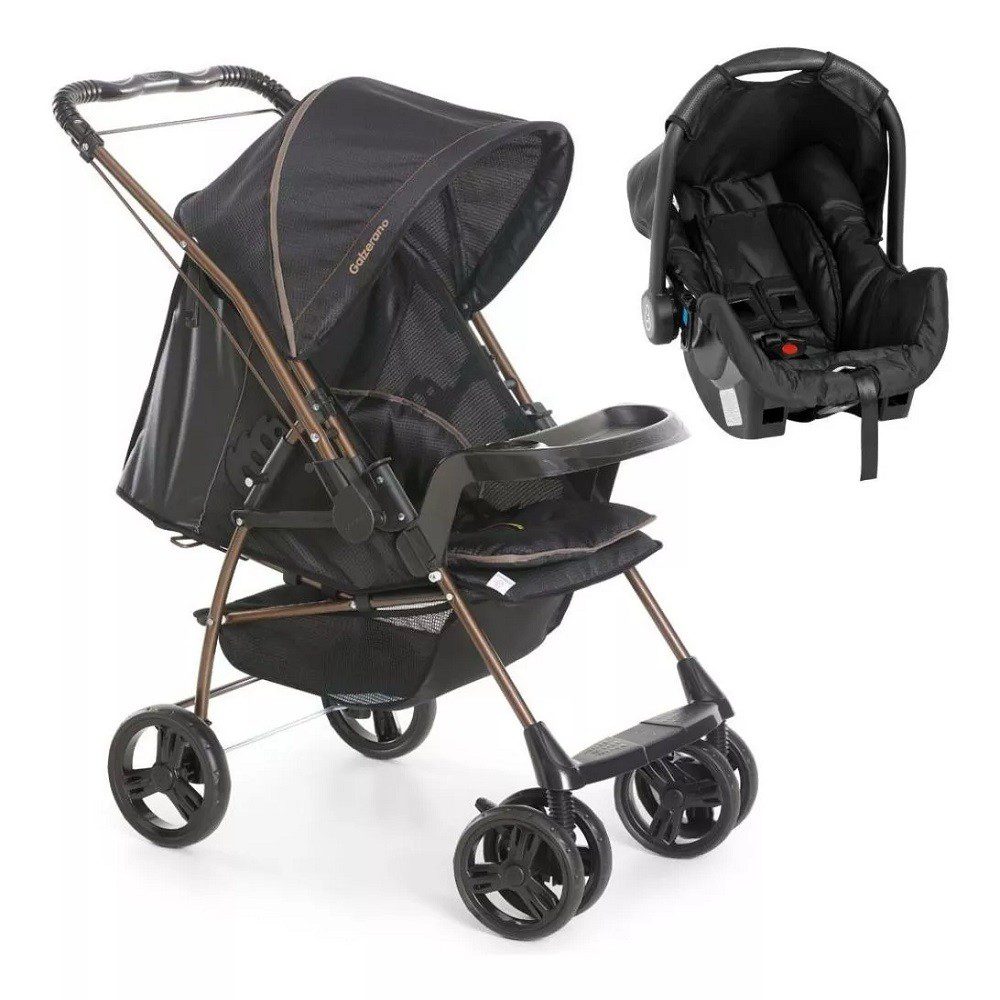 Carrinho Beb? Travel System Galzerano Milano III 1 Carrinho Bebê Travel System Galzerano Milano III