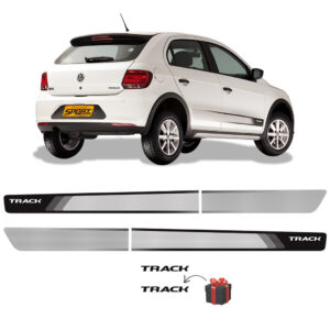 Kit Faixa Lateral + Adesivo Track Gol Voyage G6 2013/2016