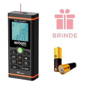 Trena Digital Alta Precisão A Laser 40 Metros