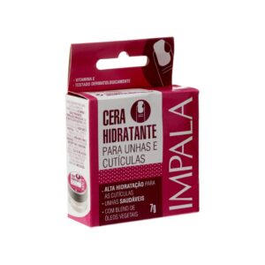Cera Hidratante Unhas Cutículas Blend Óleos Manicure Impala