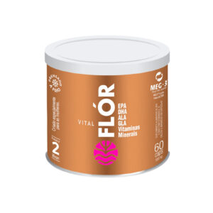 Vital Flór - Óleo de Peixe Feminino 60 Caps