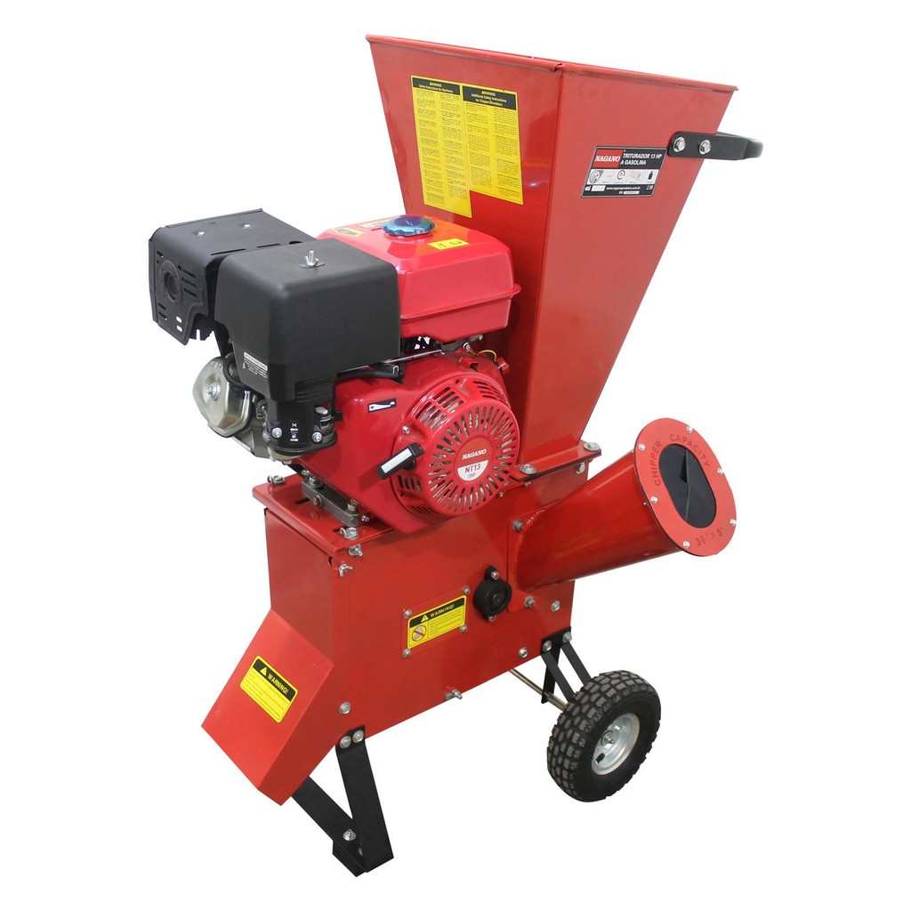 Triturador de Galhos 13 HP Gasolina 1 Triturador de Galhos 13 HP Gasolina