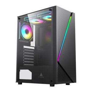 Gabinete Gamer Acegeek Lumix Vidro Temperado