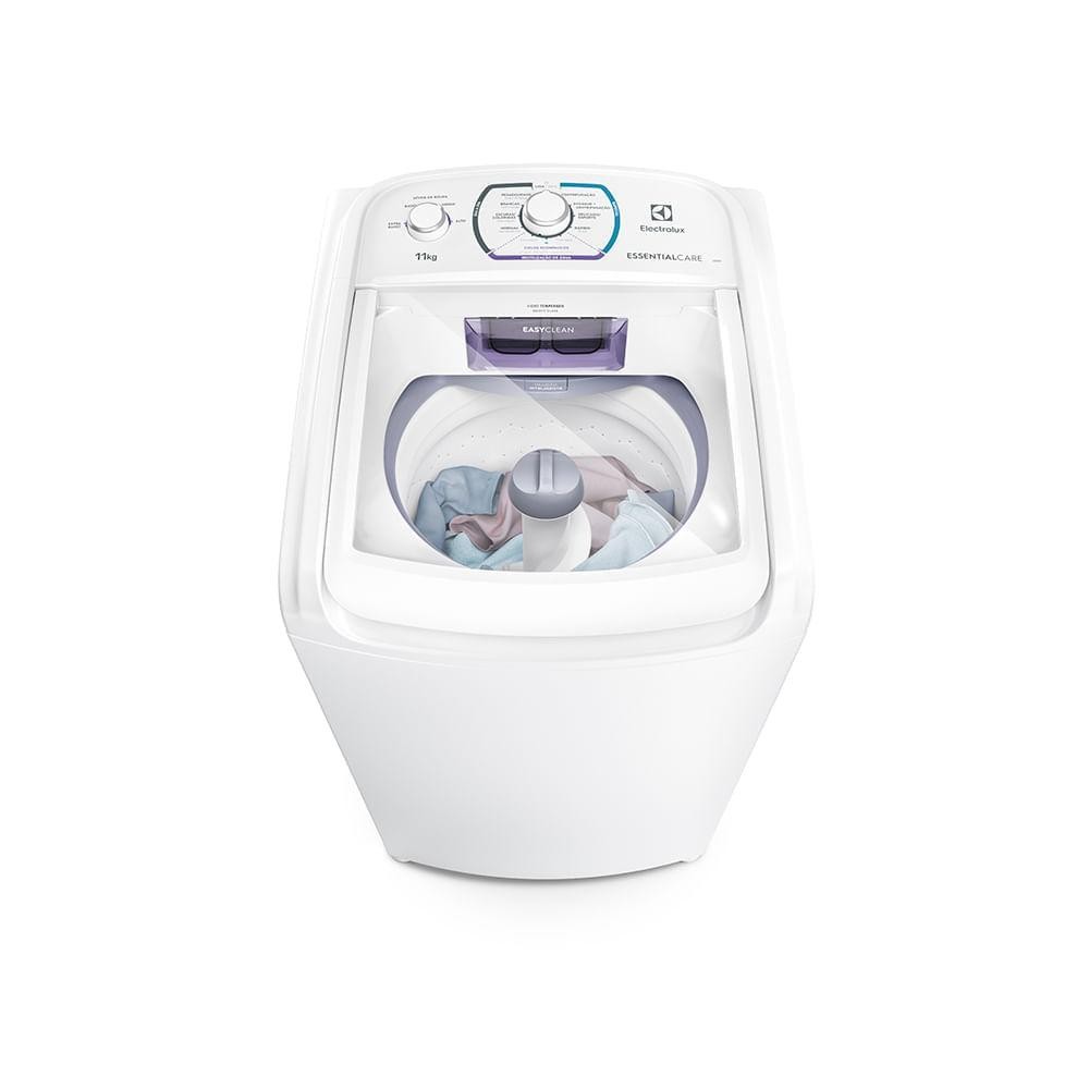 M?quina de Lavar Electrolux 11kg Branca Essential Care com Easy Clean e Filtro Fiapos 1 Máquina de Lavar Electrolux 11kg Branca Essential Care com Easy Clean e Filtro Fiapos (LES11)