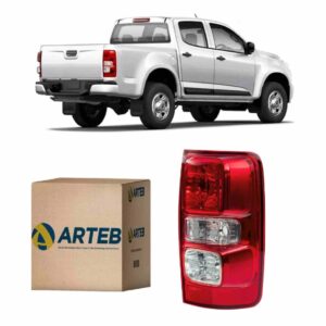Lanterna Traseira Original Arteb S10 2012 2013 2014 2015 2016 2017 2018 2019 2020 Lado Direito Sem Luz De Neblina