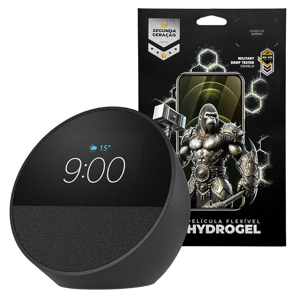 Película Hydrogel Alexa Echo Spot - Gshield 1 Película para Alexa Echo Spot - Hydrogel HD - Gshield