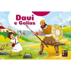 Livro Quebra-cabeça - Davi e Golias