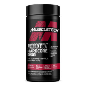 Termogênico Hydroxycut Hardcore Elite Pote Com 60 Tabletes Muscletech