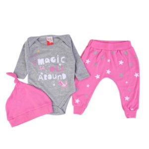 Conjunto Bebê Estampa Magic Tamanho Grande