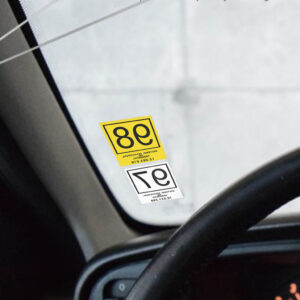 Kit Adesivos Licenciamento Carro Antigo 97 98 Selo Parabrisa