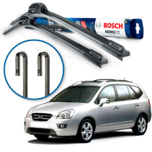 Par Palheta Limpador Parabrisa Bosch Kia Carens 2007 2008 2009 2010 a 2020