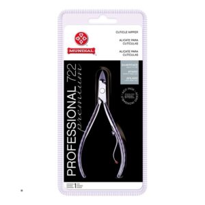 Alicate de Cutícula Mundial 722 Profissional Inox