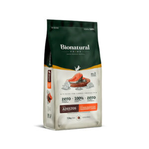 Bionatural Prime Gato Adulto Salmão Super Premium Natural 7,5Kg
