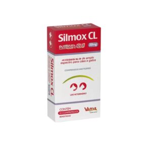 Silmox CL 50mg Cães - Amoxicilina Clavulânico