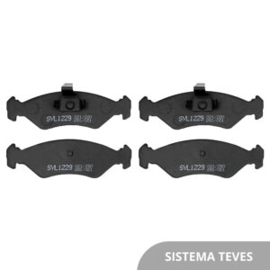 Pastilha Freio Fiesta Syl 1229 - Dianteiro