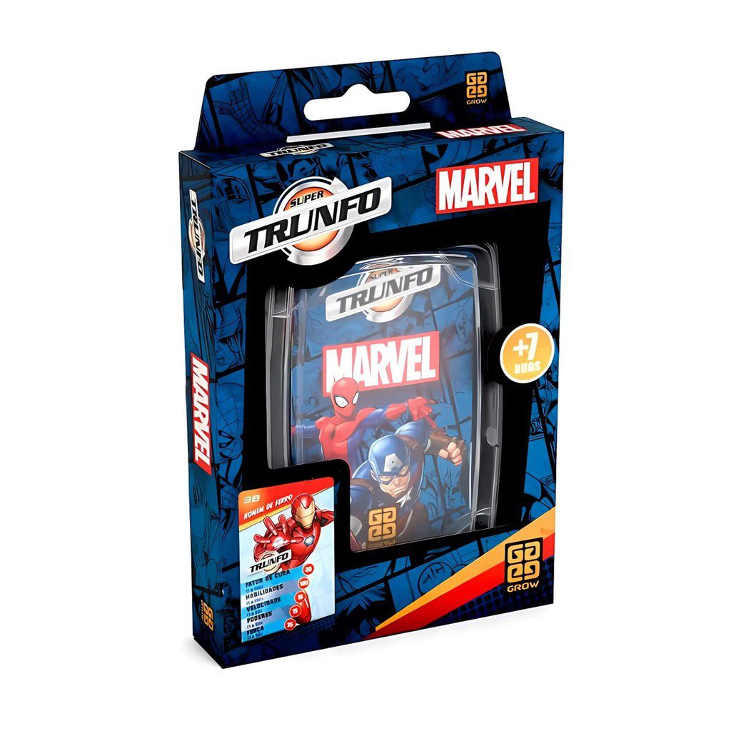 Super Trunfo Marvel Grow - 32 Cartas 1 Super Trunfo Marvel Grow - 32 Cartas