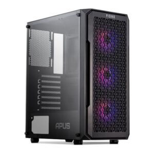 Gabinete Gamer Mid-Tower RGB Apus PG-APS-RGB01