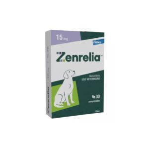 Zenrelia Tab 15mg 30 Comprimidos Dermtatológico Cães Elanco