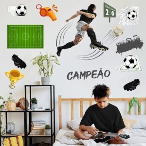 Adesivo Parede Futebol Decorativo Infantil