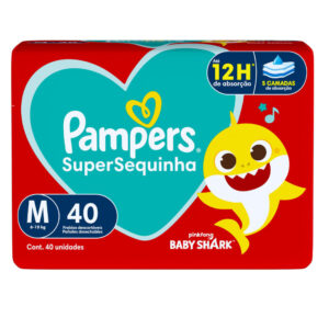 Fralda Pampers Supersequinha 40 Unidades