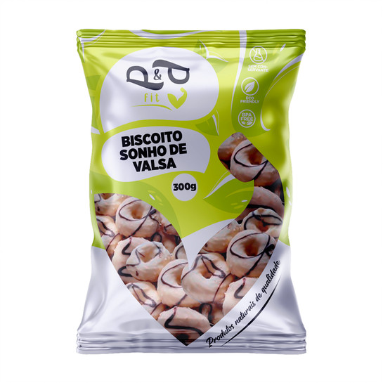Biscoito Amanteigado Sonho de Valsa 300g P& 1 Biscoito Amanteigado Sonho de Valsa 300g P&P