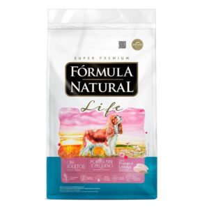 Ração Seca Fórmula Natural Life para Cães Adultos Portes Mini e Pequeno