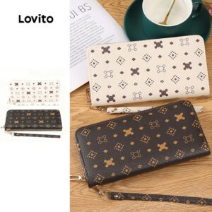 Carteira Casual Geométrica Feminina Presbiopia