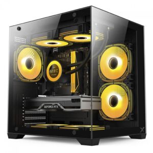 Gabinete Gamer BRX Xtreme Glacier - Vidro Preto