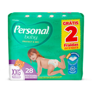 Fralda Infantil Personal XXG 28 Unidades