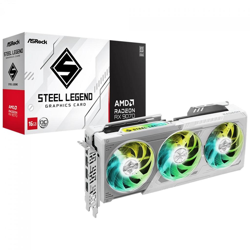 ASRock Radeon RX 9070 16GB GDDR6 1 ASRock Radeon RX 9070 16GB GDDR6