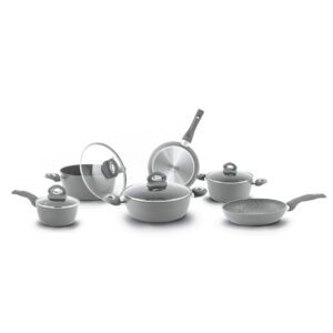 Jogo de Panelas Bialetti Petravera - 6 Peças