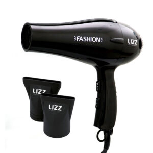 Secador Profissional Fashion Preto (2150W / 2200W) - Lizz Pro