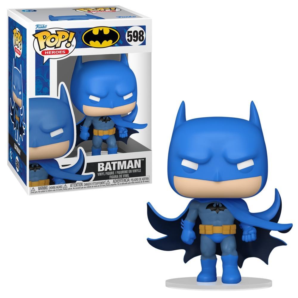Funko Pop! Batman DC Cl?ssicos - Vinil 9cm 1 Boneco Funko Pop! DC Comics Clássicos - Batman