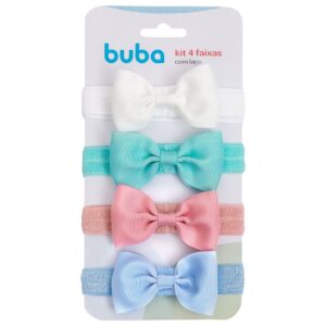 Laços Coloridos Infantil Buba - Kit 4