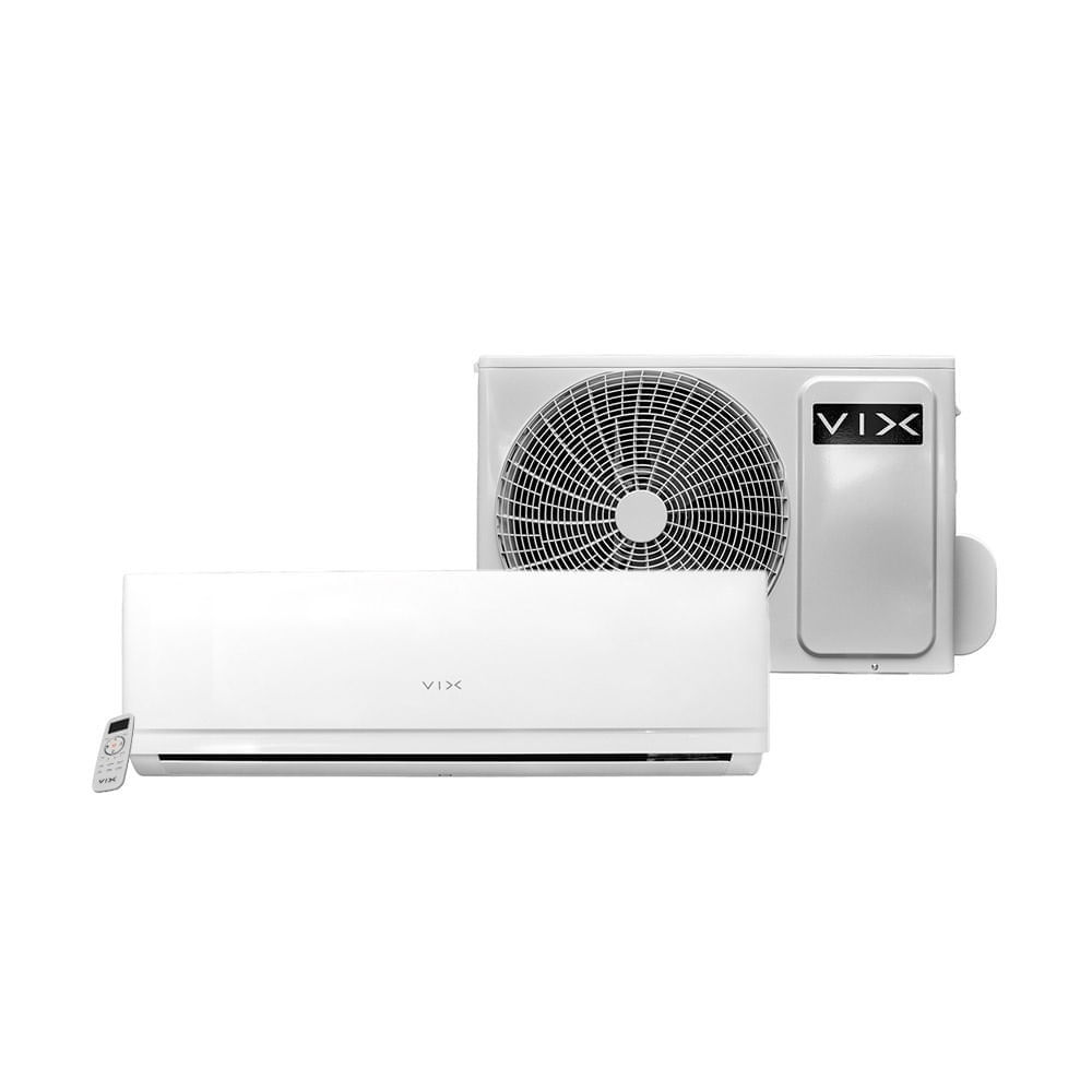 Ar Condicionado Vix Inverter 12000 BTUs 1 Ar Condicionado Split Inverter 12000 BTUs Vix Frio AS-12TW2RLDDK00 220 Volts