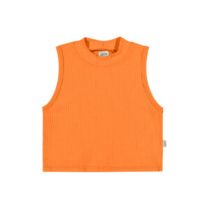 Regata Infantil Menina Básica Elian Laranja