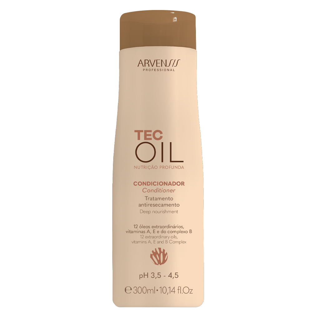 Condicionador Arvensis Tec Oil 12 ?leos 1 Condicionador Arvensis Tec Oil 12 Óleos