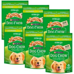 Ração Úmida Dog Chow Filhote Frango 100g
