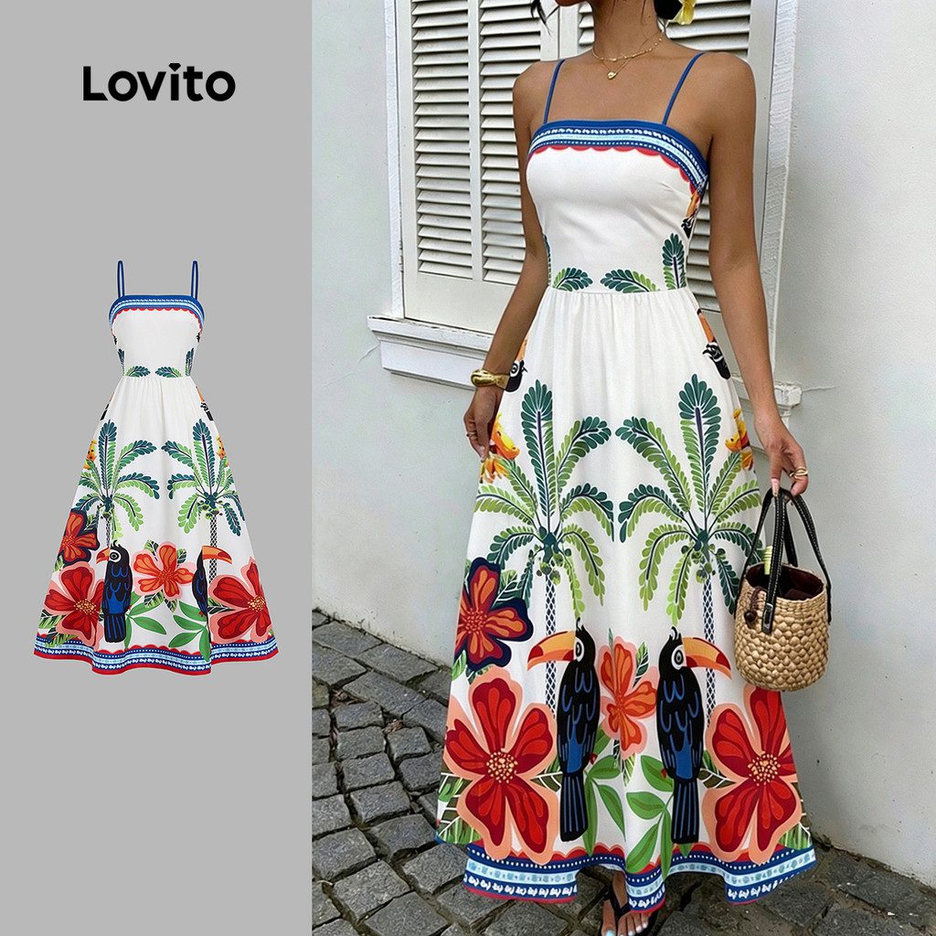 Vestido Boho Floral com Z?per - Primavera/Ver?o 1 Vestido Boho Floral com Zíper - Primavera/Verão