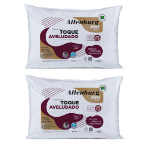 Travesseiro Altenburg Toque Aveludado 48x68cm