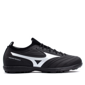 Chuteira Society Mizuno Regent AS Preto/Branco